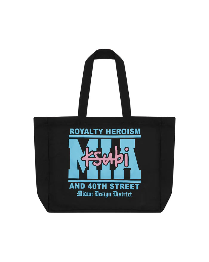 The Miami And The Streets Tote in Black