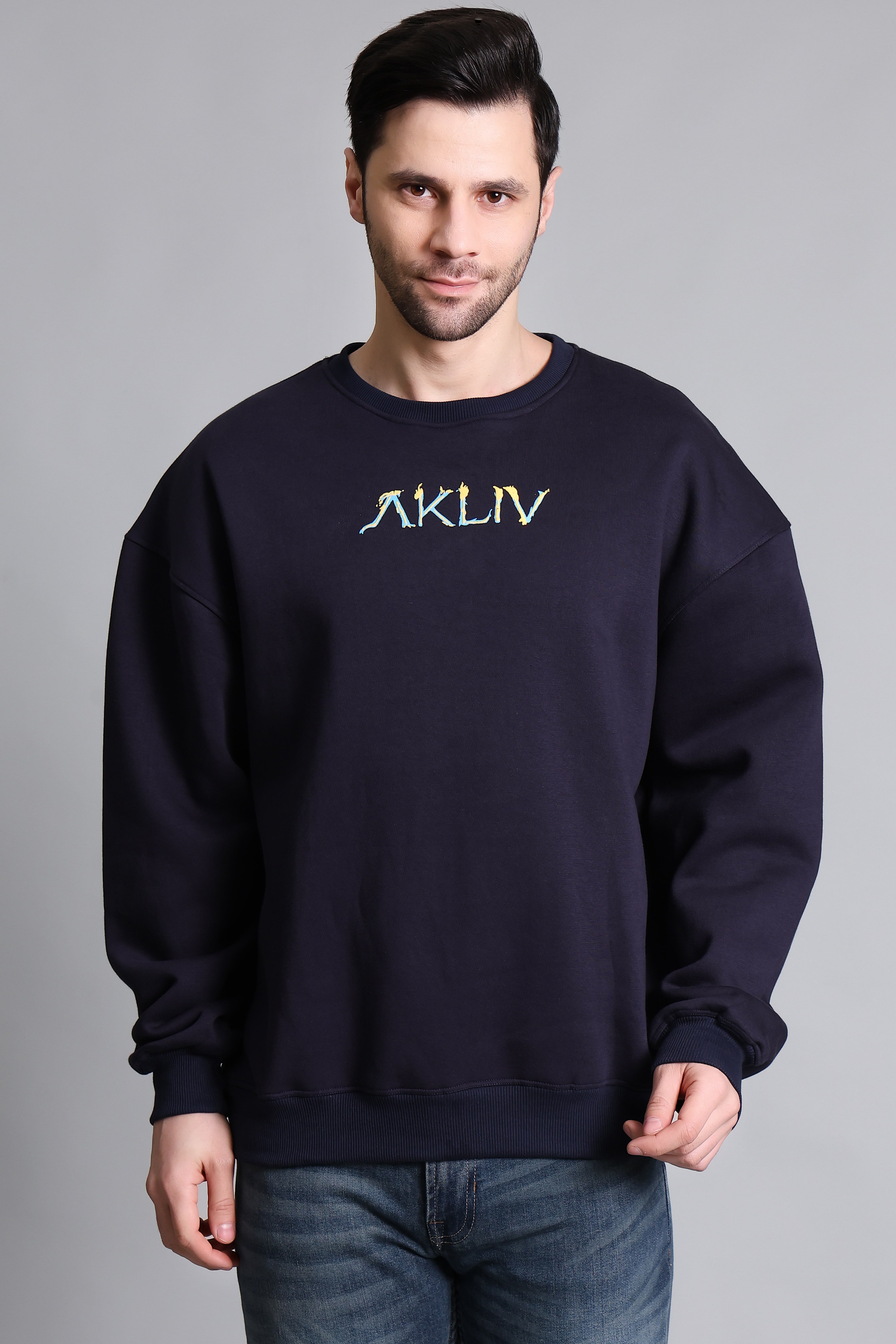 PHOENIX ARABIA NAVY BLUE SWEATSHIRT