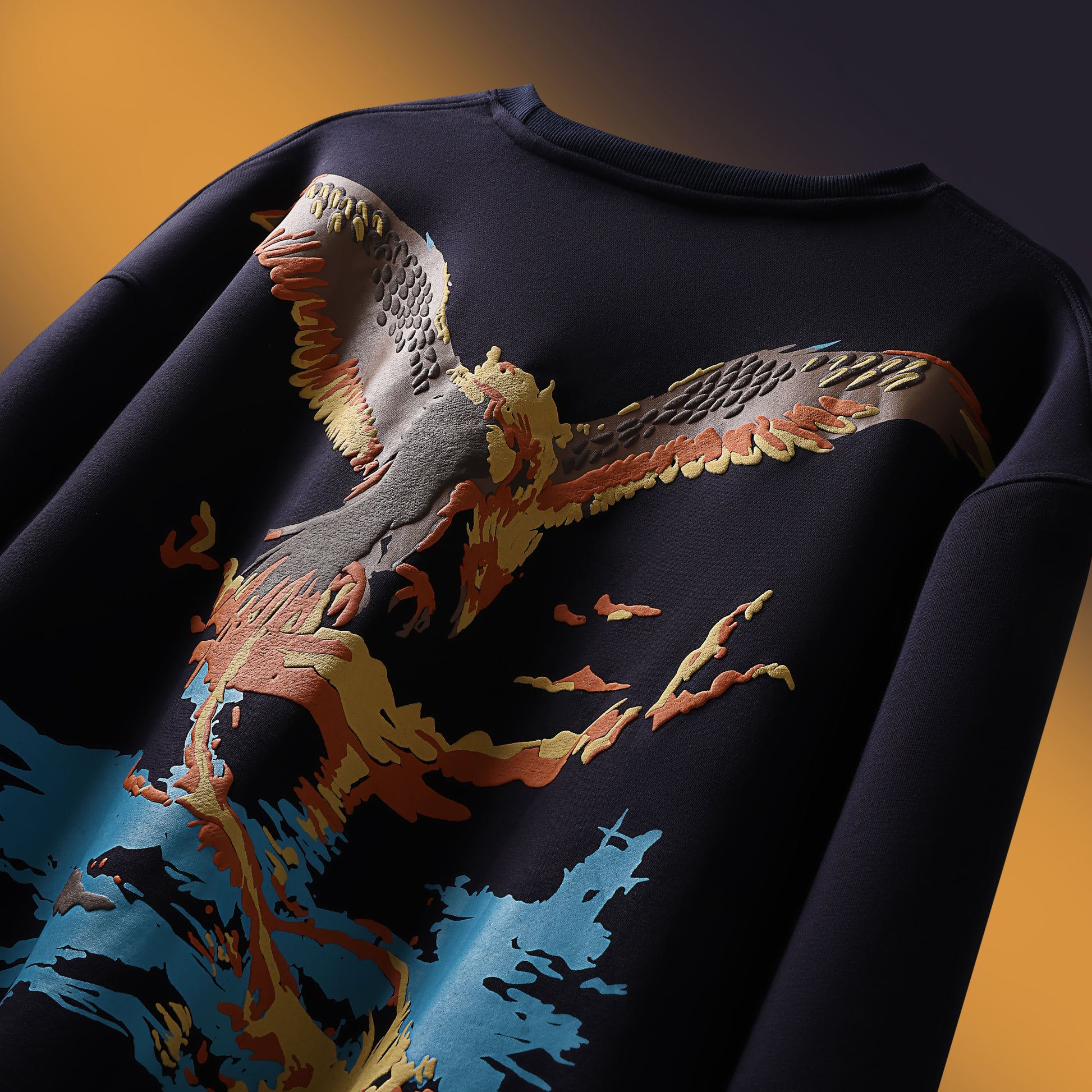 PHOENIX ARABIA NAVY BLUE SWEATSHIRT
