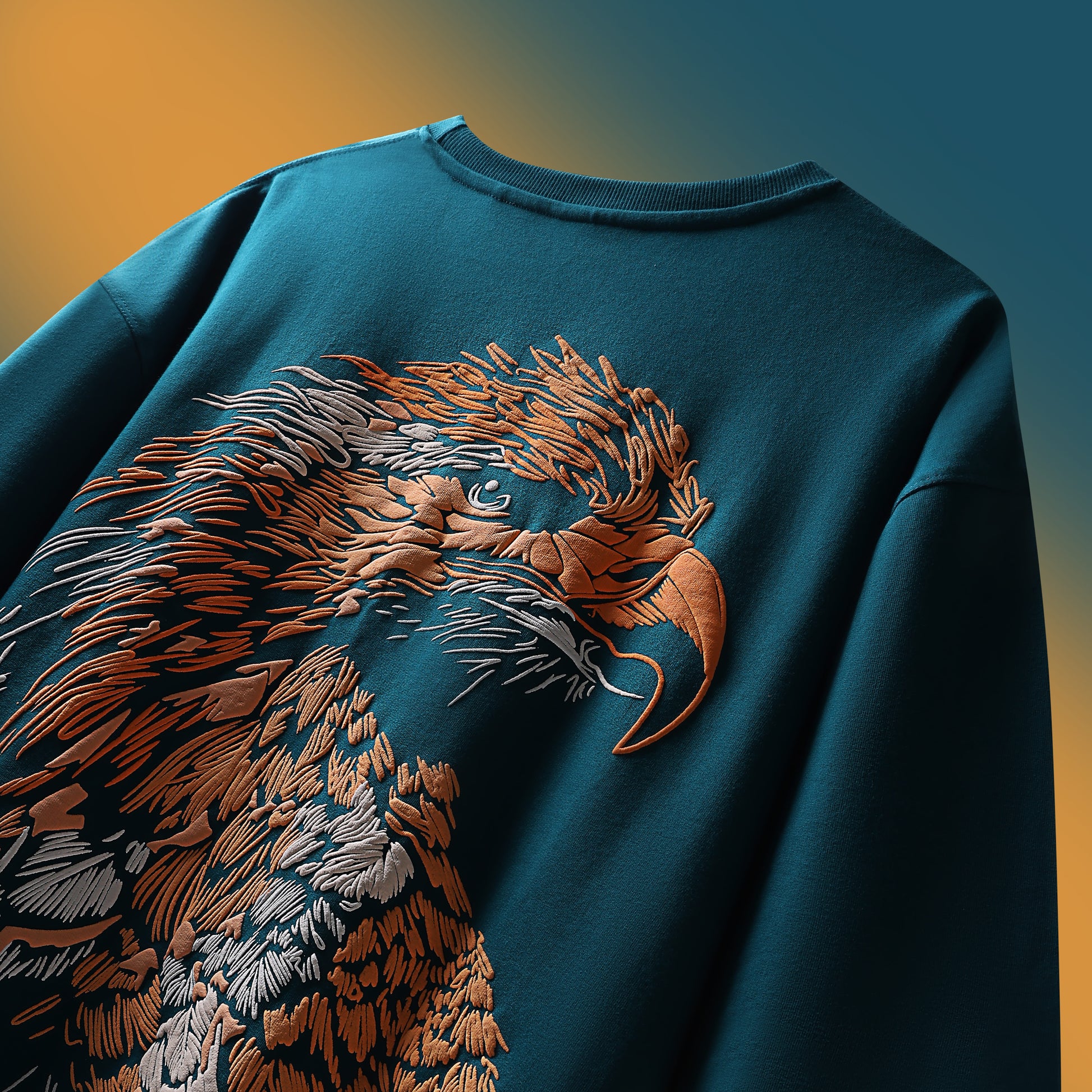 TURQUOISE RAPTOR T SHIRT