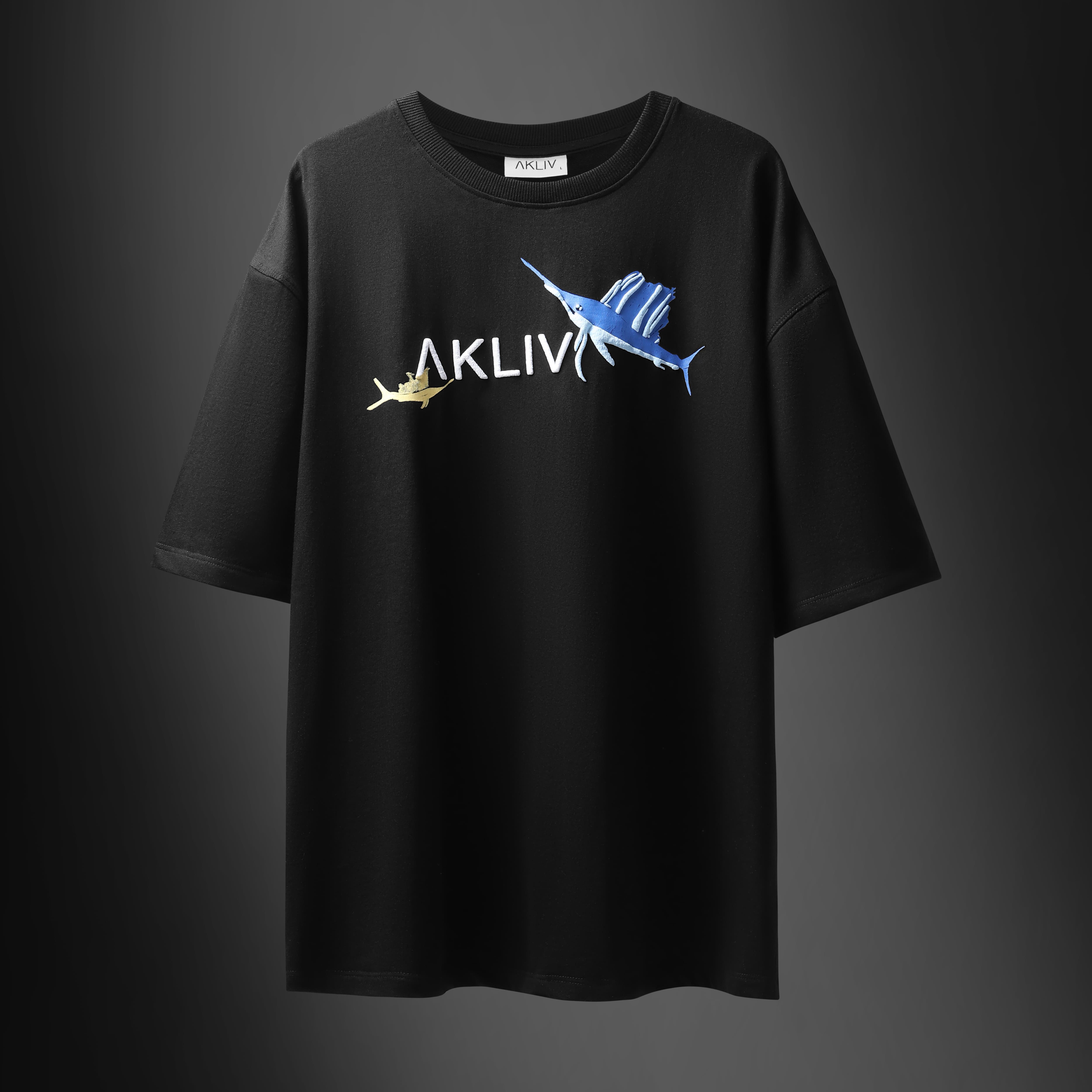 BLACK SAILFISH T SHIRT