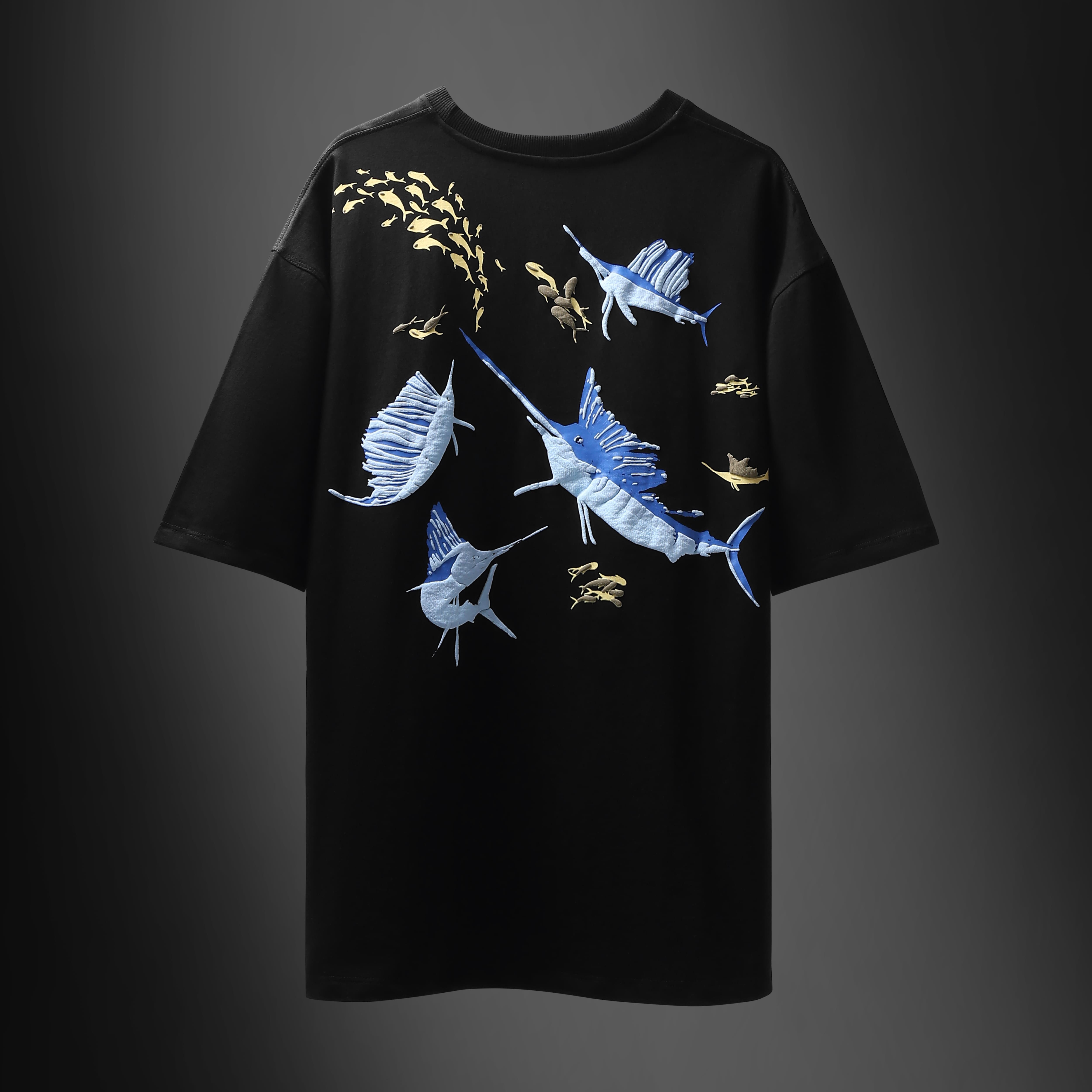 BLACK SAILFISH T SHIRT