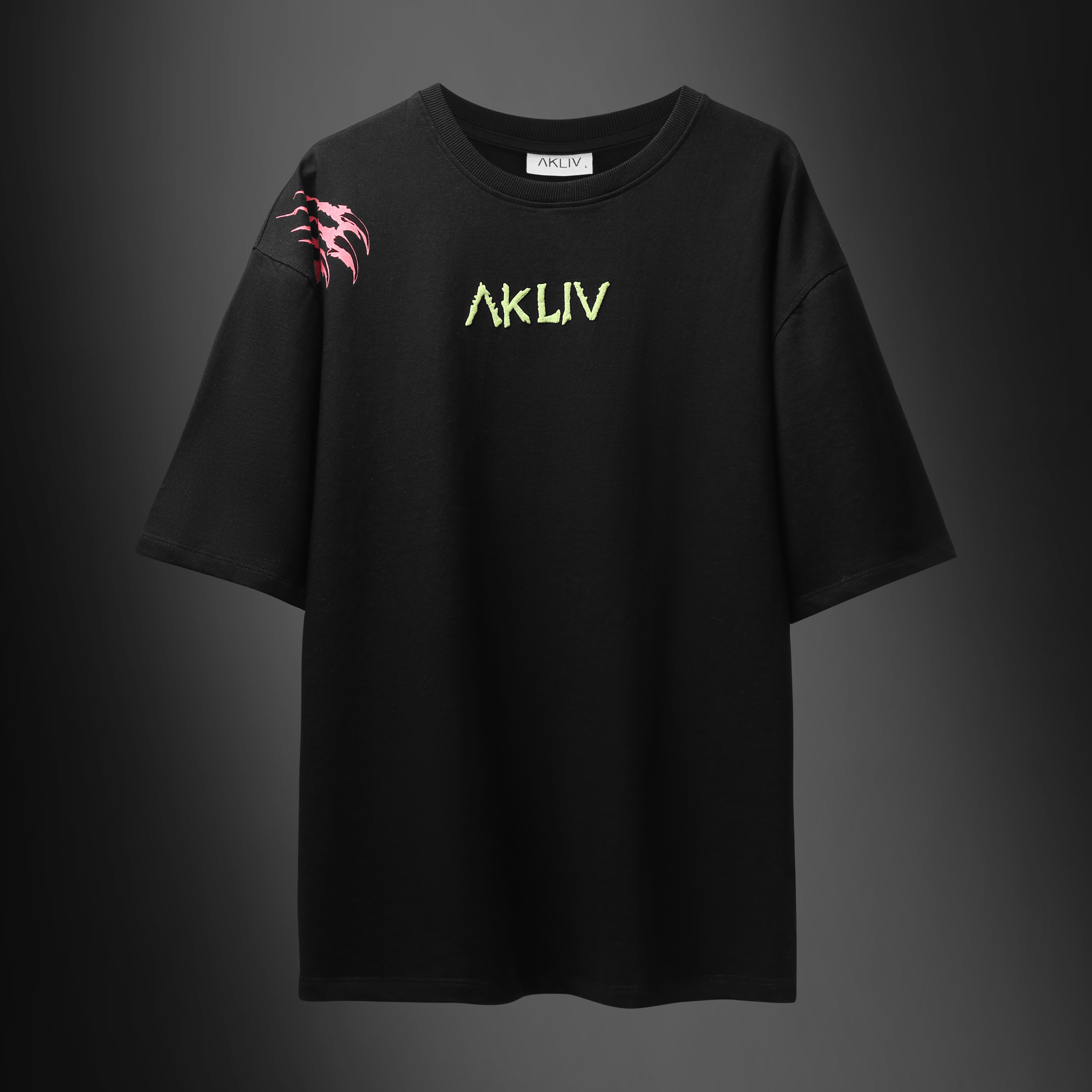 SERPENT FIRE BREATHER BLACK    T-SHIRT