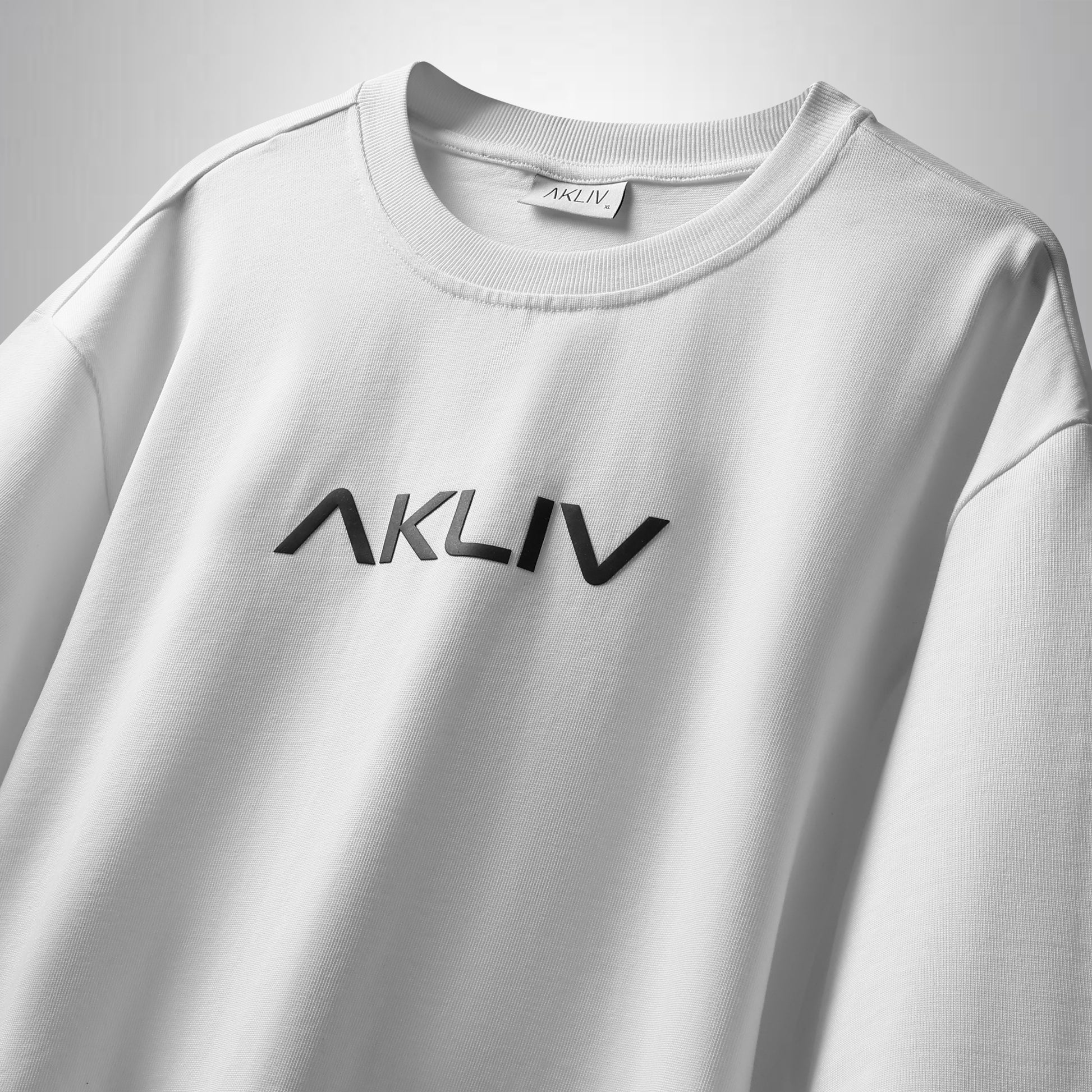AKLIV BASICS WHITE T SHIRT