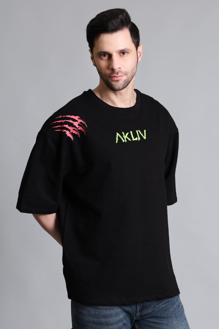 SERPENT FIRE BREATHER BLACK    T-SHIRT